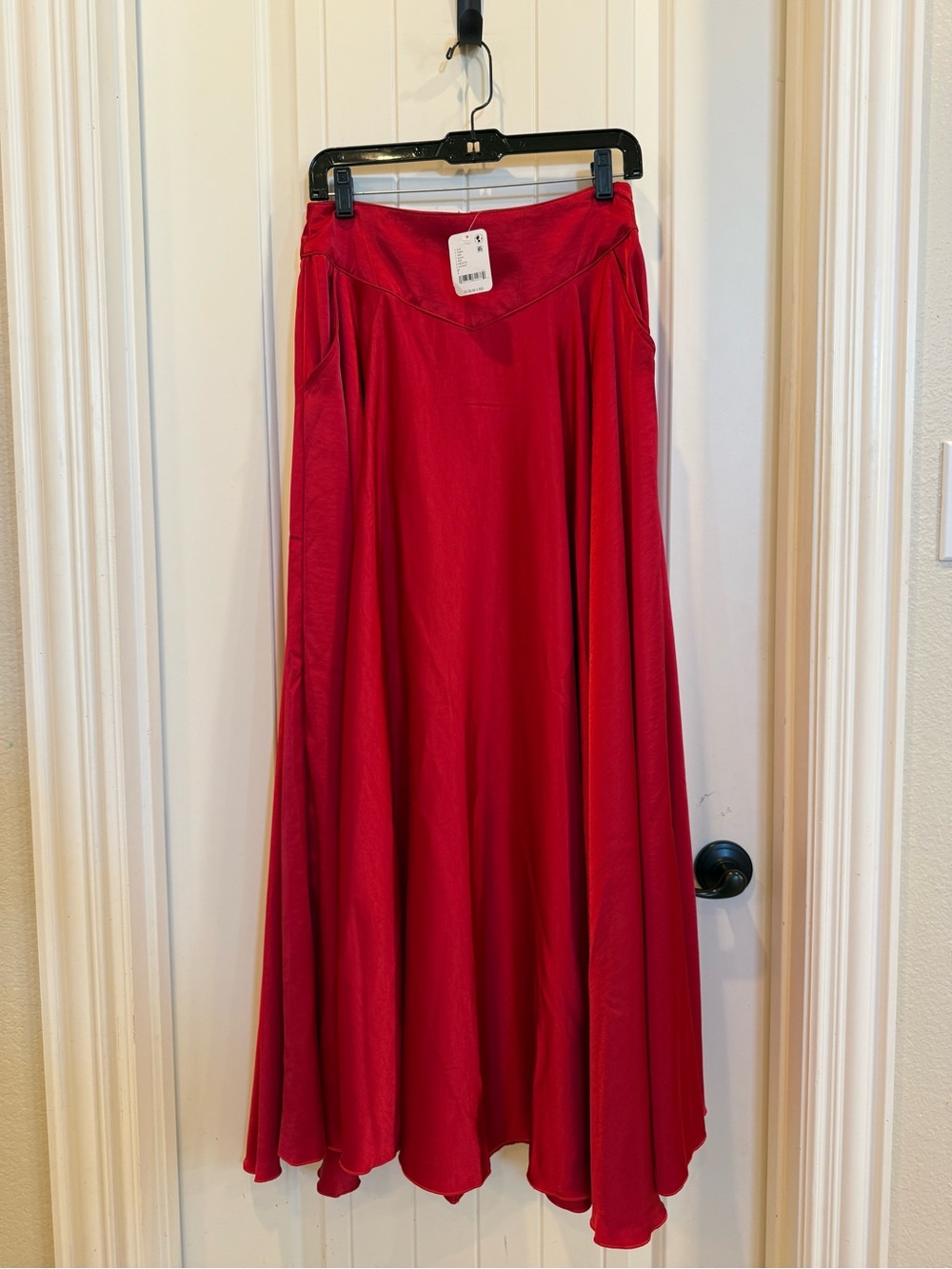 Free People Chilco Maxi Skirt Salsa - Picture 4 of 8